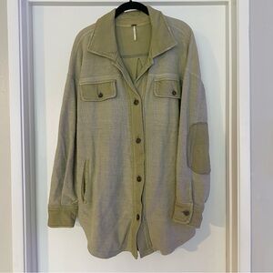 free people ruby jacket in jaded